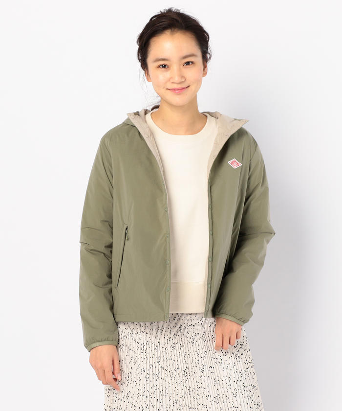 [新品] DANTON ナイロンフードジャケット Bshop｜DANTON | ナイロン フードジャケット WOMEN | Rakuten