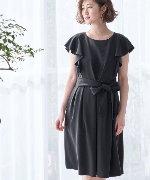 セール 結婚式にも Web限定 フリルスリーブワンピース ロペピクニック Rope Picnic D Fashion