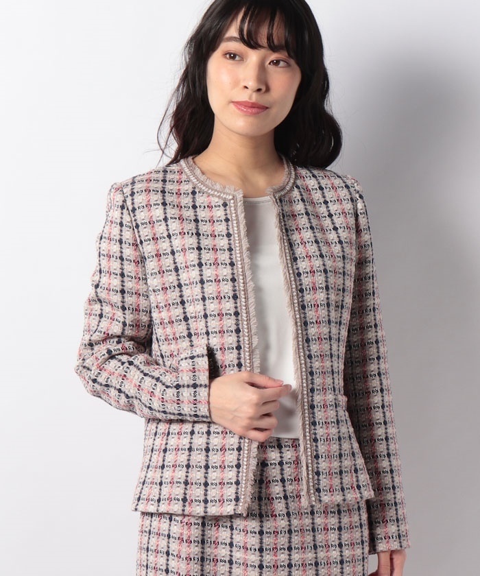 未使用 LAPINE BLANCHE ラピーヌブランシュ ジャケット 40 クーポン】【セール 60%OFF】ラピーヌ ブランシュ LAPINE