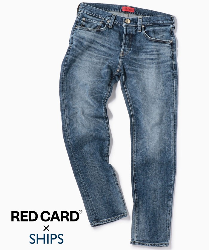 WEB限定/SHIPS別注】RED CARD: 別注 ジャストレングス WEB限定/SHIPS別注】RED CARD: 別注 ジャストレングス
