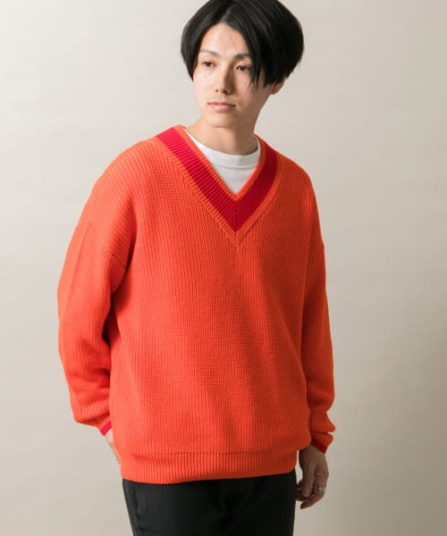 セール Vネックラインニット 501616301 アイテムズアーバンリサーチ メンズ Items Urbanresearch D Fashion