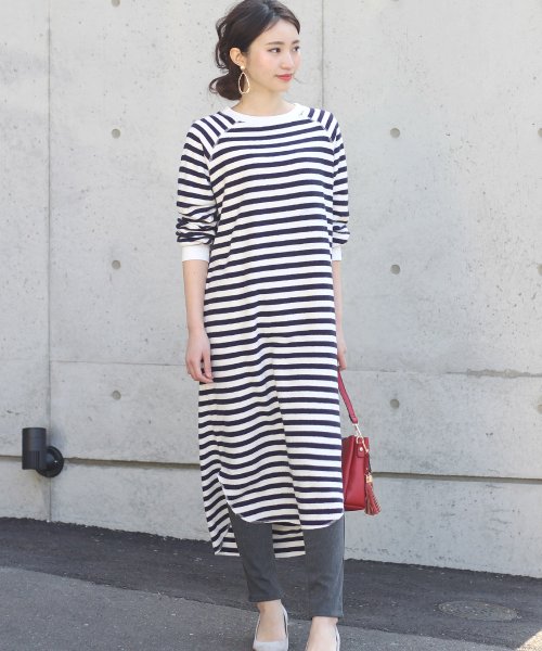カンタン時短コーデ アソートラグランカットワンピース ブージュルード Bou Jeloud D Fashion
