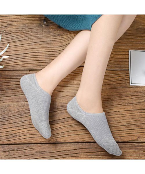 セール10 Off 靴下 レディース 滑りにくい ソックス 浅履き フットカバー 無地 インソックス 婦人 ミニミニストア Miniministore D Fashion