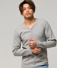 CavariA/CavariA【キャバリア】ネックが選べるスパンテレコ長袖Tシャツ/501882558