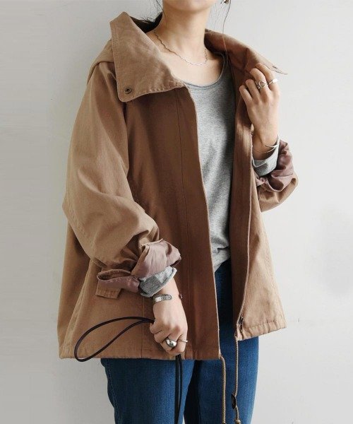 セール32 Off モッズ風ドルマンスリーブマウンテンパーカー アンドイット And It D Fashion