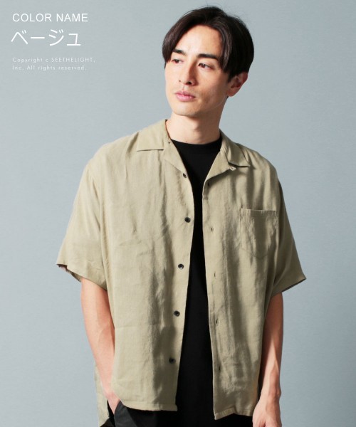 カジュアル THE CASUAL (スリック) SLICK リネンヴィスコース