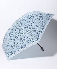 LANVIN en Bleu(umbrella)/折りたたみ傘　軽量　サテンフラワー/501913600