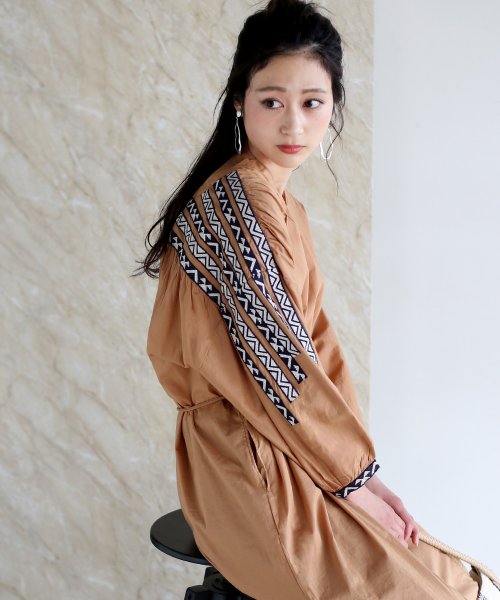セール 40 Off Web限定 オリエンタル刺繍ワンピース ブージュルード Bou Jeloud D Fashion