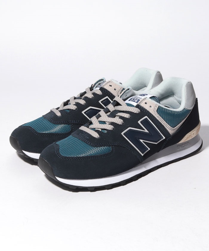 New Balance NEW BALANCE ML574ESS 582 DARK NAVY WIDTH D 501913623 new balance d fashion