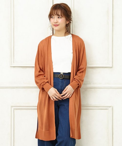 セール 12gロングカーデ イング Ingni のカーディガン通販 D