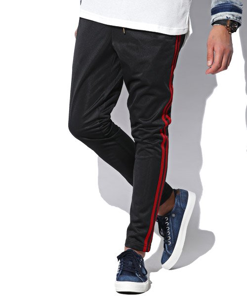 セール ラインパンツ メンズ ジャージ パンツ スリム サイドライン ライン トラッカーパンツ 2ラインスリムジャージパンツ ジャージパンツ イージー 細身 ジム スト ラグスタイル Luxstyle D Fashion セール ラインパンツ メンズ ジャージ パンツ スリム サイドライン ライン トラッカーパンツ 2ラインスリムジャージパンツ ジャージパンツ イージー 細身 ジム スト ラグスタイル Luxstyle D Fashion