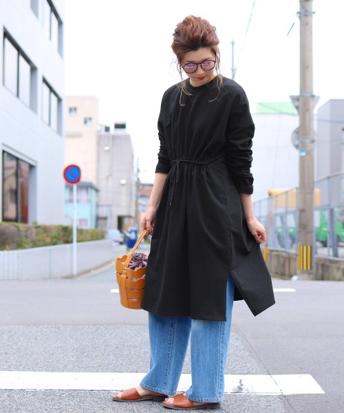 ウエスト紐ワンピース レカ Reca D Fashion