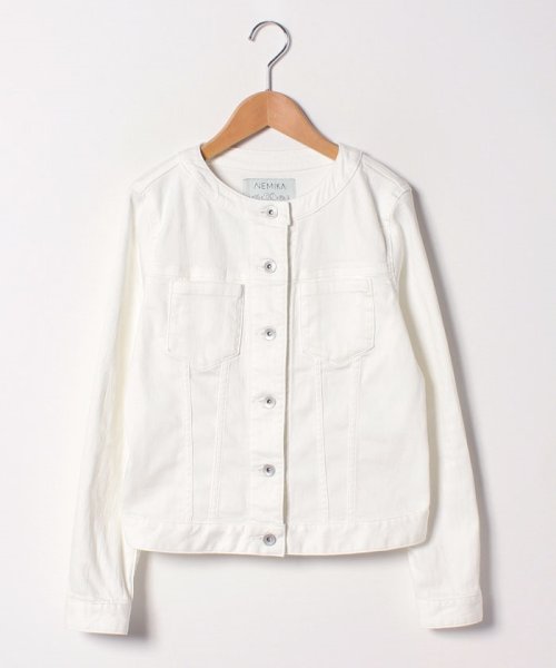 セール 48 Off セットアップ対応商品 ノーカラーデニムジャケット ネミカオリジナル Nemikaoriginal D Fashion セール 48 Off セットアップ対応商品 ノーカラーデニムジャケット ネミカオリジナル Nemikaoriginal D Fashion