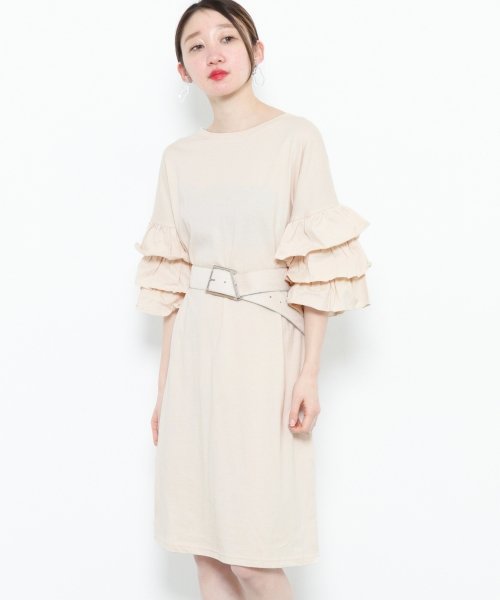 セール Senseofplace フリルスリーブワンピース アーバンリサーチ アウトレット Urban Research Outlet D Fashion セール Senseofplace フリルスリーブワンピース アーバンリサーチ アウトレット Urban Research Outlet D Fashion
