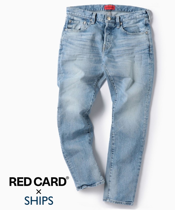 WEB限定/SHIPS別注】RED CARD: 別注 ジャストレングス WEB限定/SHIPS別注】RED CARD: 別注 ジャストレングス