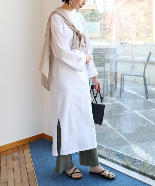 セール15 Off G 4 コットン 長袖 Tシャツワンピース ワイド袖 アンドミー And Me D Fashion セール15 Off G 4 コットン 長袖 Tシャツワンピース ワイド袖 アンドミー And Me D Fashion
