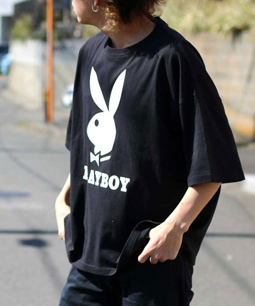 PLAYBOY プレイボーイ パフジャケット ダウン ロゴ クロップド丈 PLAYBOY/プレイボーイ butterfly girl（パーカー）｜JOINT WORKS