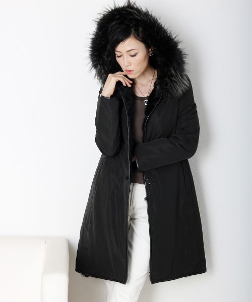  Real Fur Hood Coat