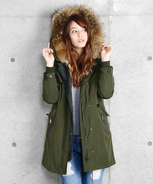 モッズコート レディース フード付き サンキョウショウカイ Sankyoshokai D Fashion