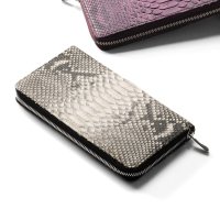 HALEINE/アレンヌ HALEINE ダイヤモンドパイソンレザー長財布/501989541