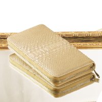 HALEINE/アレンヌ HALEINE ダイヤモンドパイソンレザー長財布/501989541