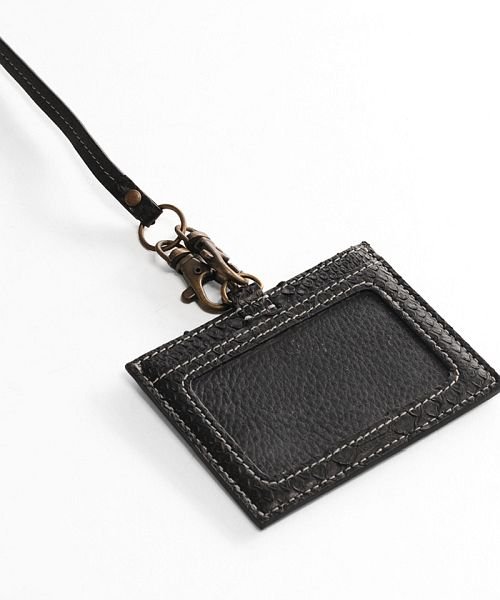 Idカード ホルダー カードケース 本革 ダイヤモンド パイソン 横型 パスケース サンキョウショウカイ Sankyoshokai D Fashion