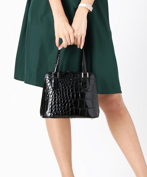 クロコダイル ハンドバッグ シャイニング 日本製 サンキョウショウカイ Sankyoshokai D Fashion クロコダイル ハンドバッグ シャイニング 日本製 サンキョウショウカイ Sankyoshokai D Fashion