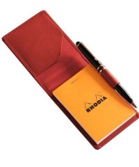 Jamale/[Jamale] 日本製 牛革レザー メモ カバー 縦型 RHODIA No.11/501990581