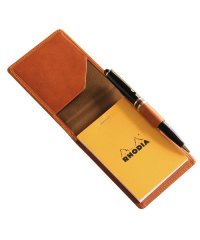 Jamale/[Jamale] 日本製 牛革レザー メモ カバー 縦型 RHODIA No.11/501990581