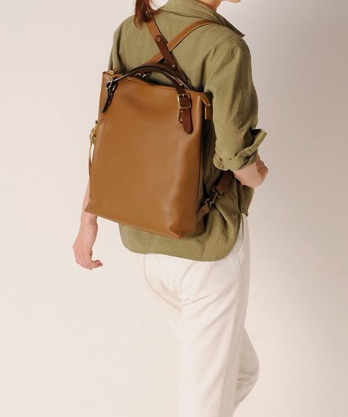 Haleine 日本製 本革牛革レザー リュックサックレディース メンズ アレンヌ Haleine D Fashion
