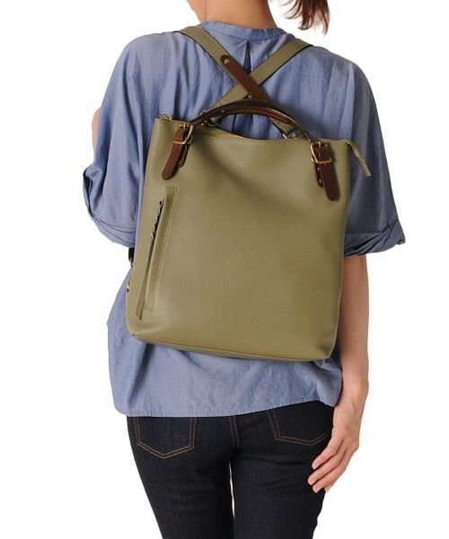 Haleine 日本製 本革牛革レザー リュックサックレディース メンズ アレンヌ Haleine D Fashion