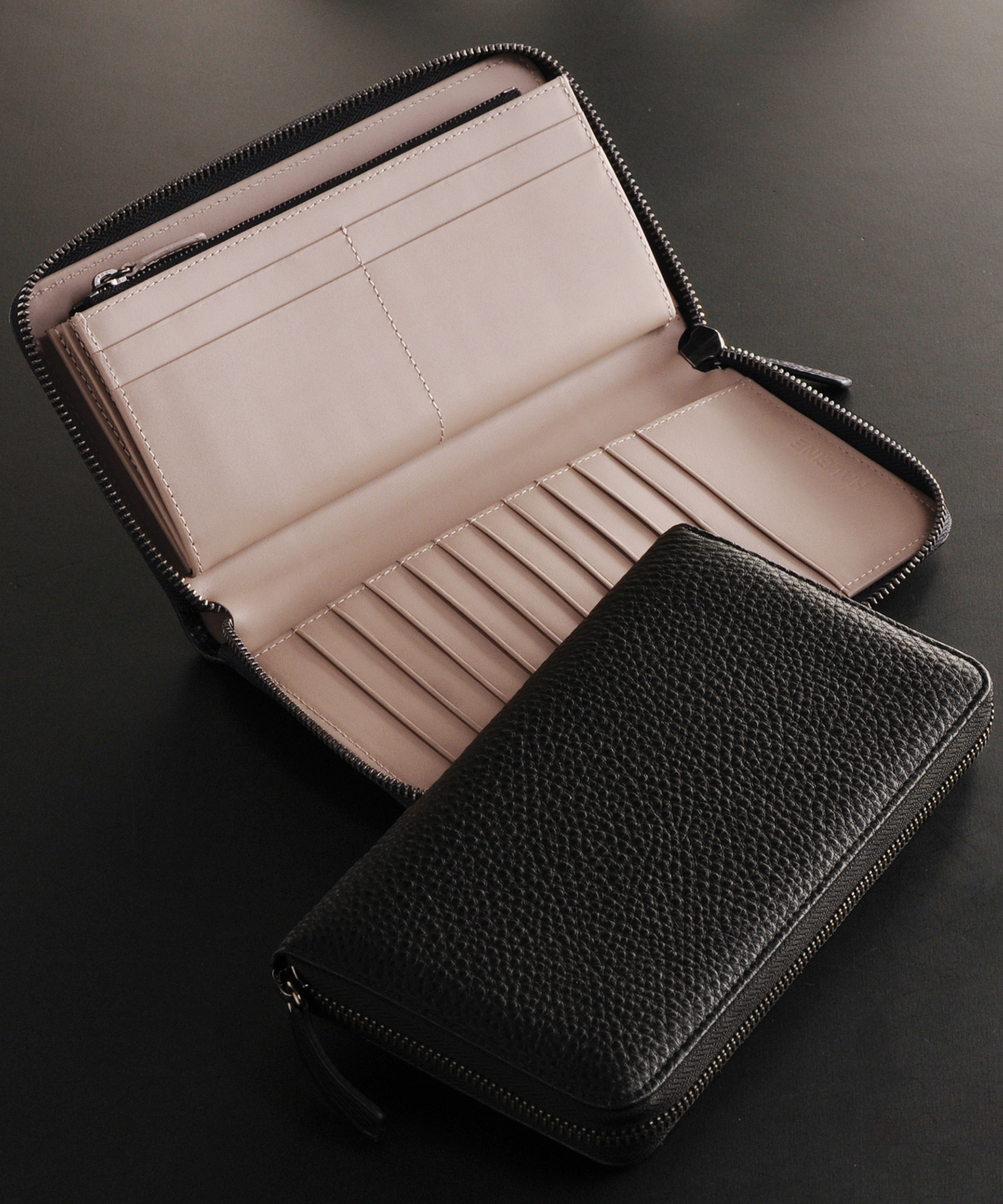 HALEINE フルオープン 長財布 アレンヌ HALEINE [HALEINE] 長財布 本革 カード大容量 フル