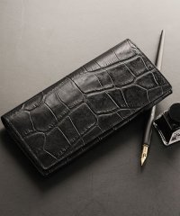 Mia Borsa/[Mia Borsa] レザー 長財布 クロコダイル型押し メンズ/501990704