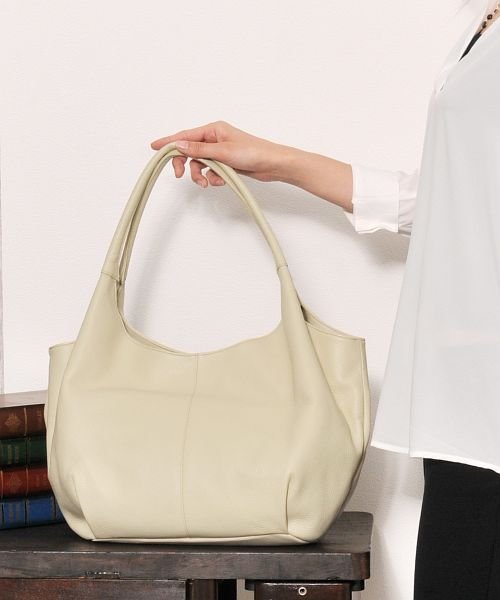 Jamale 牛革レザー トートバッグ レディース日本製 ジャマレ Jamale D Fashion