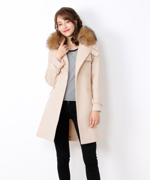 Filomo トレンチコート レディース 冬 厚手 フィローモ Filomo D Fashion