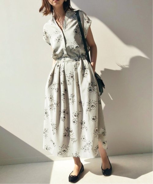 追加3 ストライプフラワースキッパーシャツワンピース イエナ Iena D Fashion 追加3 ストライプフラワースキッパーシャツワンピース イエナ Iena D Fashion