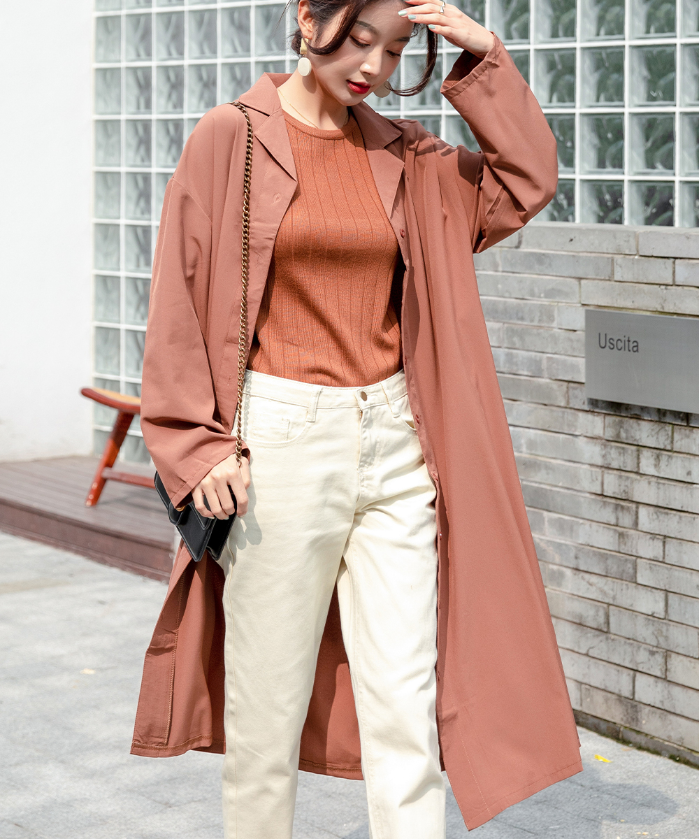 マツオインターナショナルブランドロングシャツ