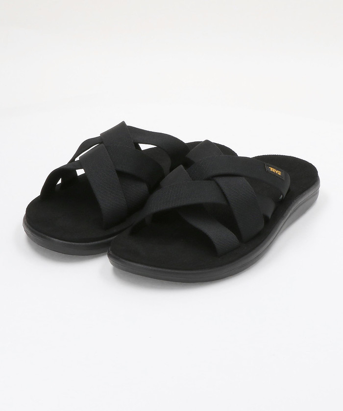 Teva×XLARGE スポーツサンダル ブラック/グリーン テバ 公式【すべて・ブラックサンダル】 Teva® 公式サイト
