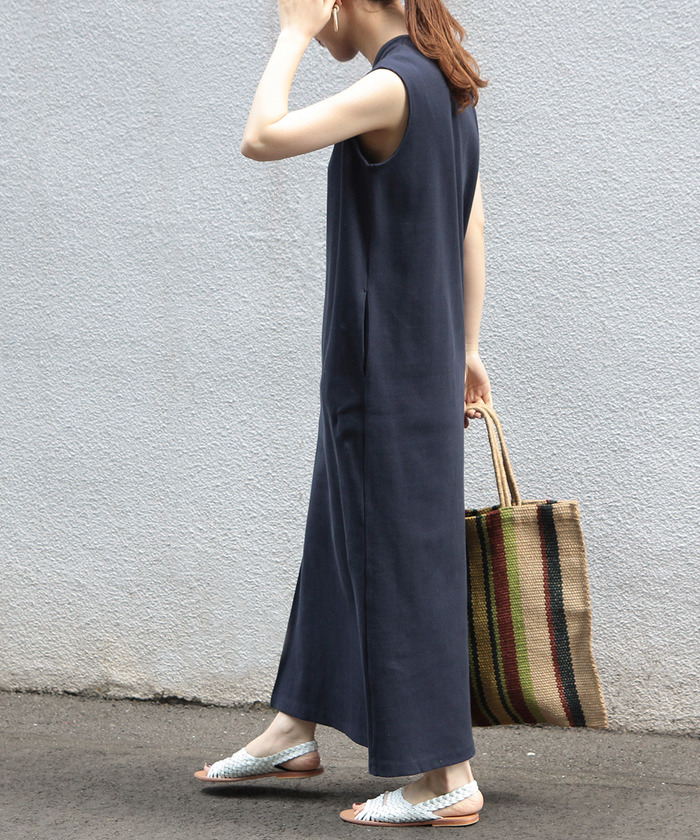 セール 30%OFF】【WEB限定】リブスリットワンピース(502019526