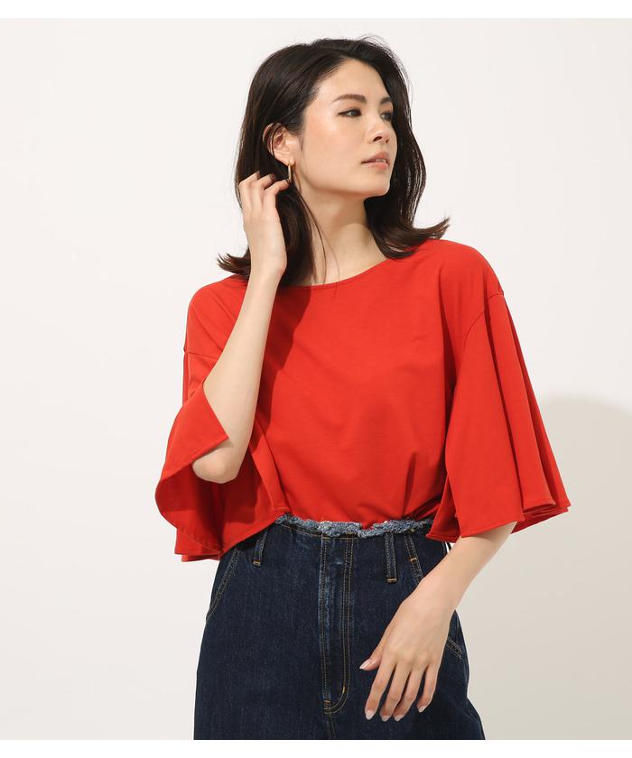 セール 70%OFF】ICE CLEAN FLARE TOPS(502025888) | アズールバイ