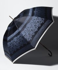 LANVIN Collection(umbrella)/LANVIN COLLECTION 婦人 長傘 先染 ジャガード レース柄/501913214