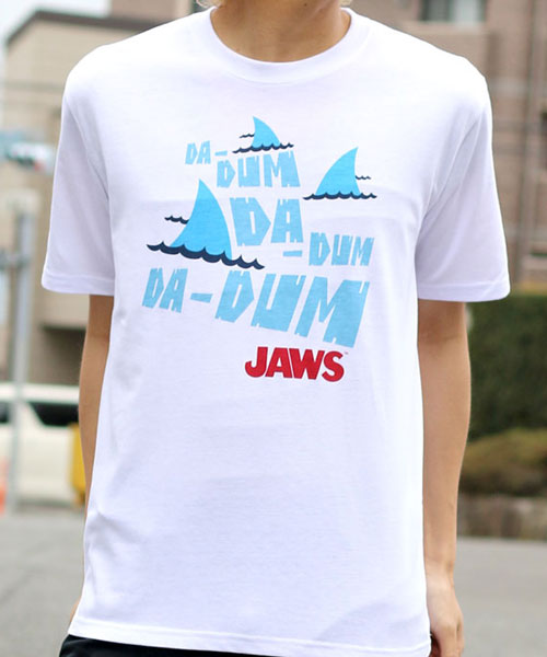 JAWS ジョーズ リンガー Tシャツ Lサイズ 半袖 映画 ムービー