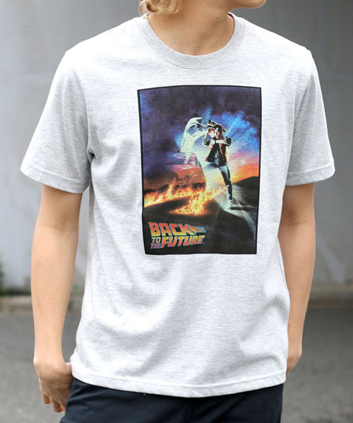BACK TO THE FUTURE】バックトゥザフューチャー 半袖Tシャツ BACK TO THE FUTURE】バックトゥザフューチャー 半袖Tシャツ