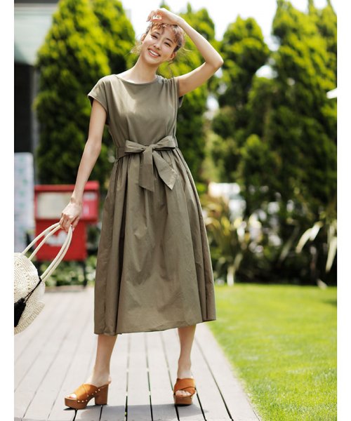 セール コットンギャザードッキング ワンピース イング Ingni D Fashion セール コットンギャザードッキング ワンピース イング Ingni D Fashion