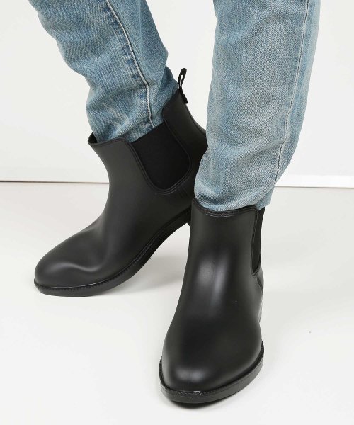 クーポン サイドゴアレインブーツ サイドゴアブーツ メンズ ブーツ 靴 ショートブーツ レインブーツ ジギーズショップ Jiggys Shop D Fashion