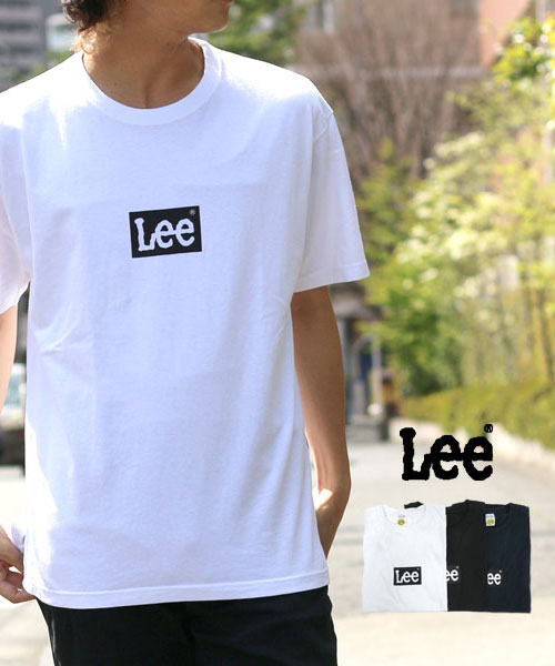 クーポン】【別注】【Lee】リー ミニボックスロゴ 半袖Tシャツ ...