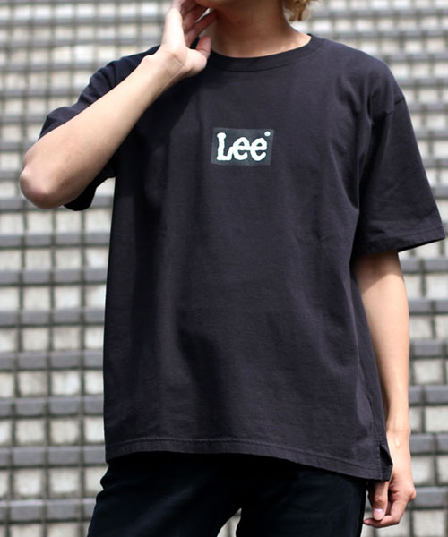 クーポン】【別注】【Lee】リー ミニボックスロゴ 半袖Tシャツ