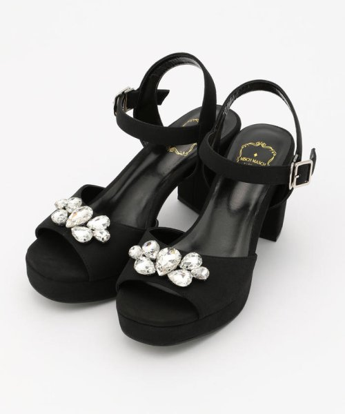 セール 50 Off Ray6月号掲載 ビジューサンダル ミッシュマッシュ Misch Masch D Fashion