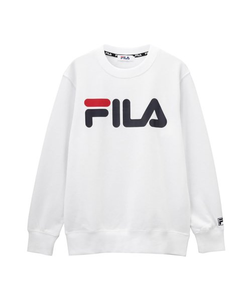 Fila フィラ ロゴプリントトレーナー Fl1646 マックハウス レディース Mac House Women D Fashion Fila フィラ ロゴプリントトレーナー Fl1646 マックハウス レディース Mac House Women D Fashion