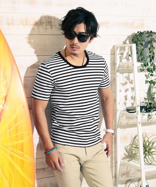 スパンフライスクルーネックtシャツ Tシャツ メンズ ティーシャツ 半袖 Uネック クルーネック コットン ジギーズショップ Jiggys Shop D Fashion